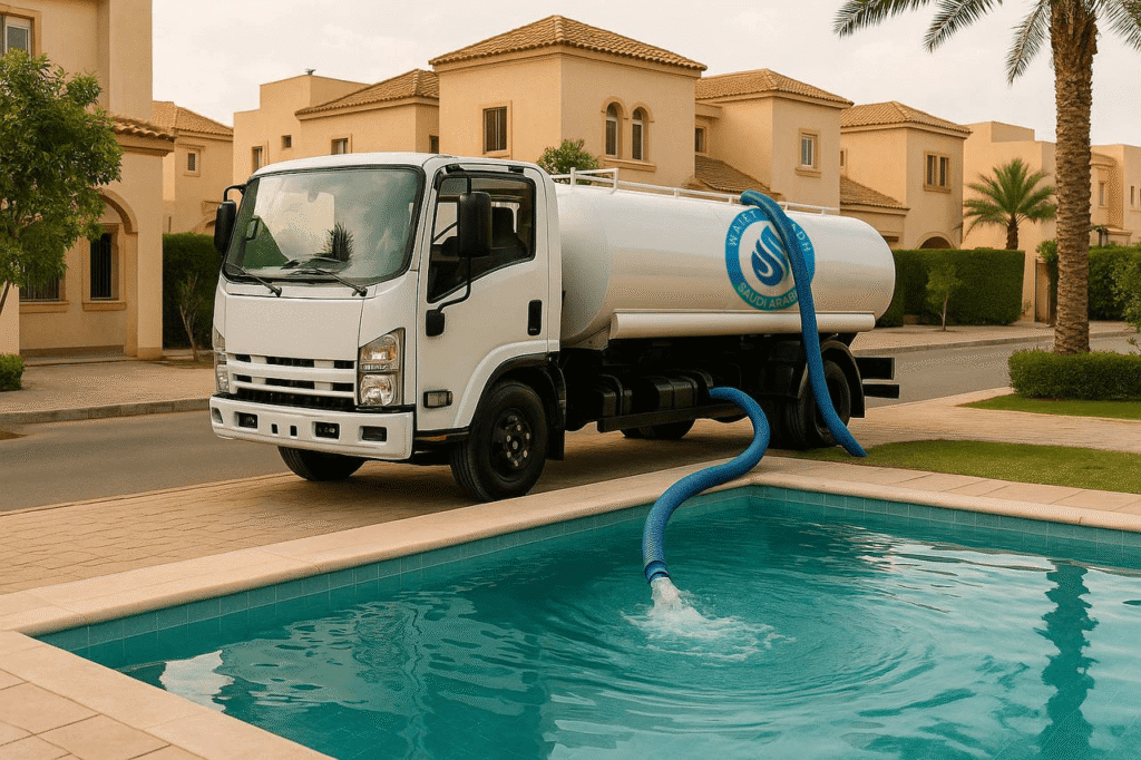 وايت مياه 6 طن صالحة للشرب في الرياض